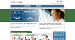 Desktop Screenshot of ipeccoachtraining.com